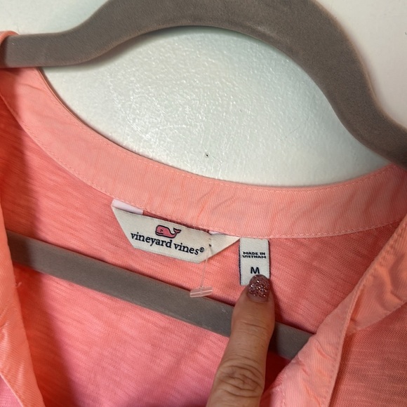 Vineyard Vines Garment-Dyed Dress Cover-Up medium - Picture 3 of 6